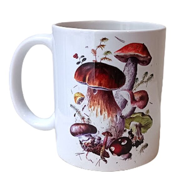 A mug - for a mushroom picker