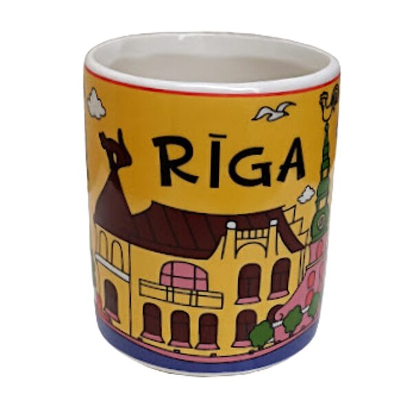 Mug in Riga day