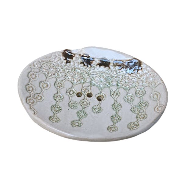 Ceramic soap dish IB12