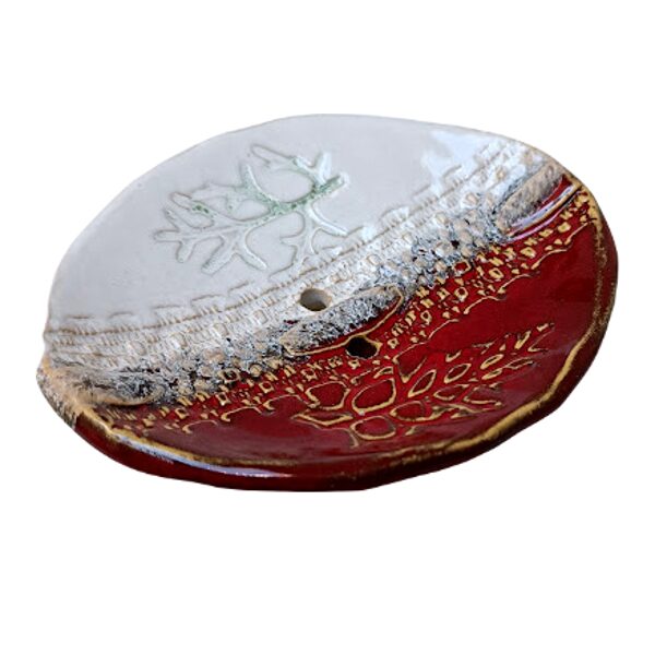 Ceramic soap dish IB03