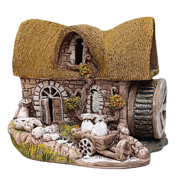 Керамический подсвечник - Мельница J05