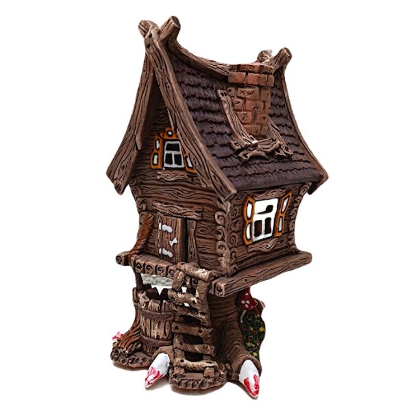 Керамический подсвечник Ведьмин домик А7