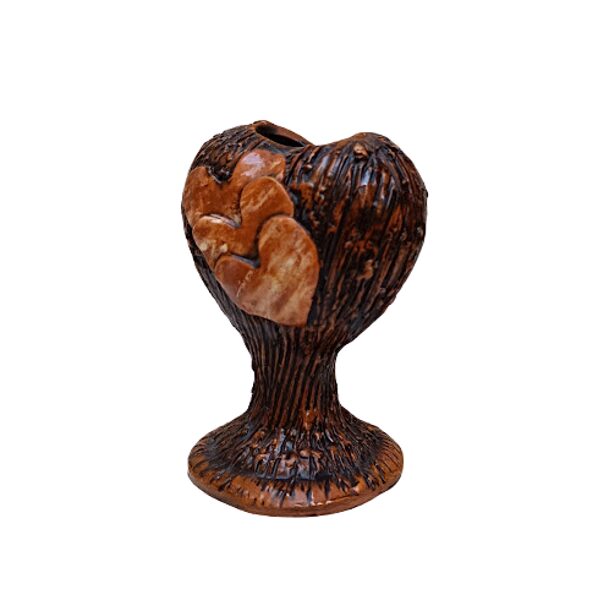 Ceramic vase Heart