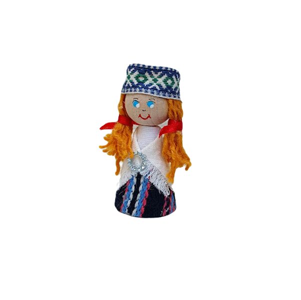 Medium doll in national costume