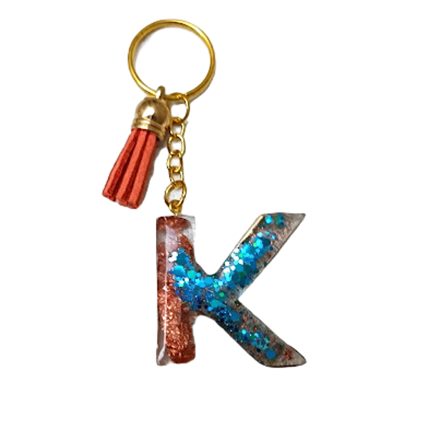 Epoxy keychain K