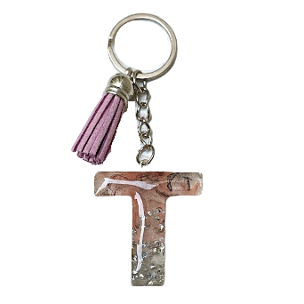 Epoxy keychain T