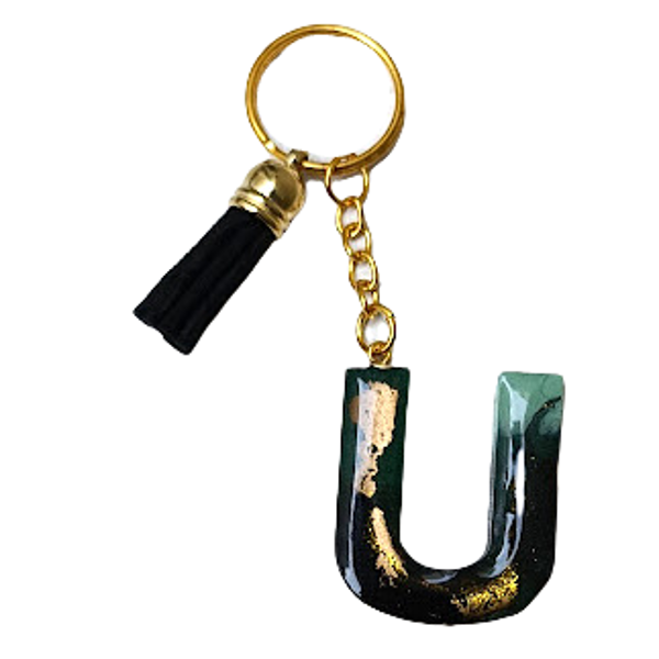 Epoxy keychain U