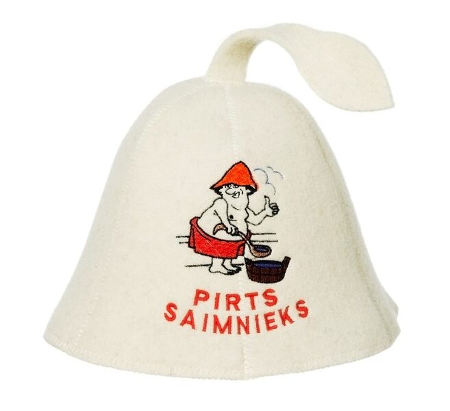 Sauna Hat Classic Shape "Pirts saimnieks"