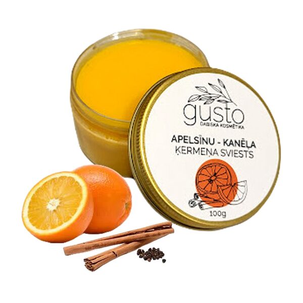 Масло для тела с апельсином и корицей