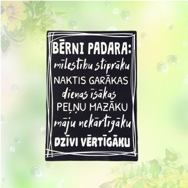 Canva '' Children make .. ''(black) 