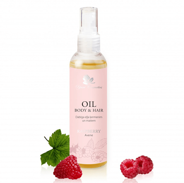 Body and hair oil "Raspberry"