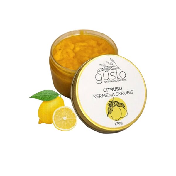 Citrus body scrub