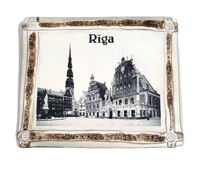 Ceramic painting Riga