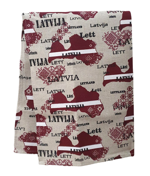 Kitchen towel with print - ABL5
