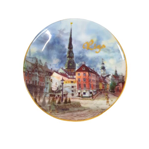 Decorative plate Riga B5