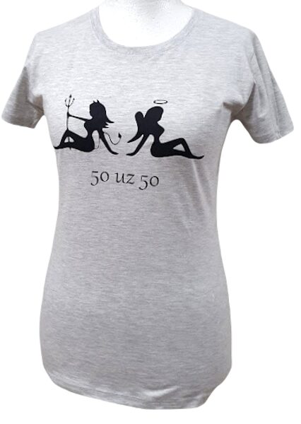 футболка "50 на 50"