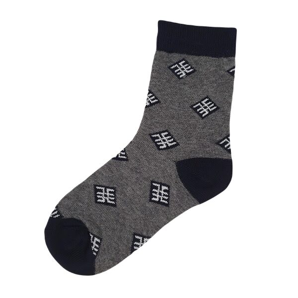 Children's socks with Ūsiņš, gray