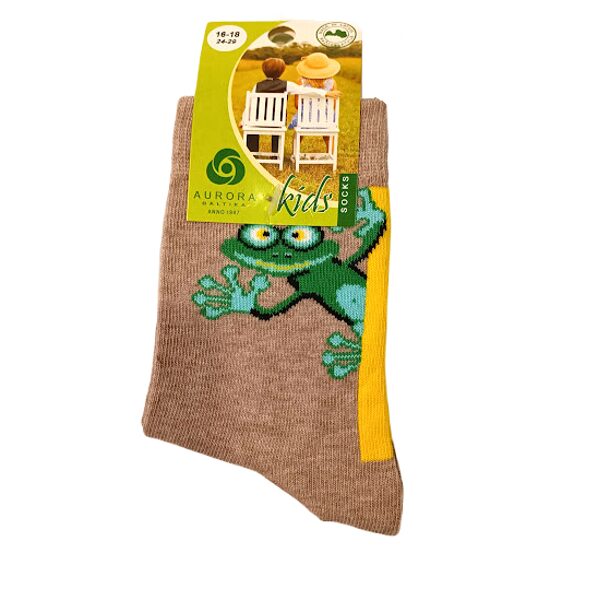 Children's short socks - Frog