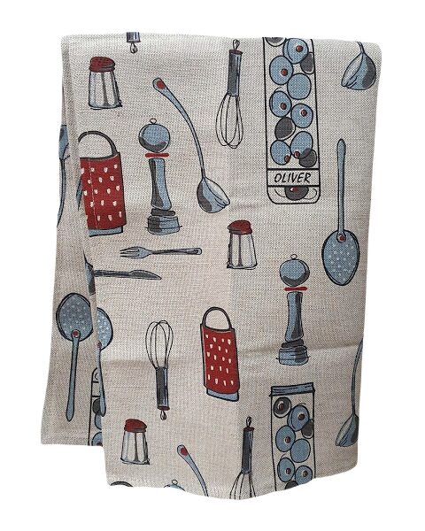 Kitchen towel with print - ABL6
