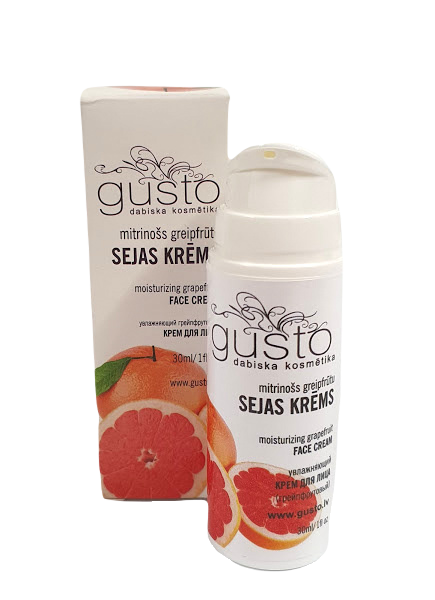 Greipfrūtu sejas krēms