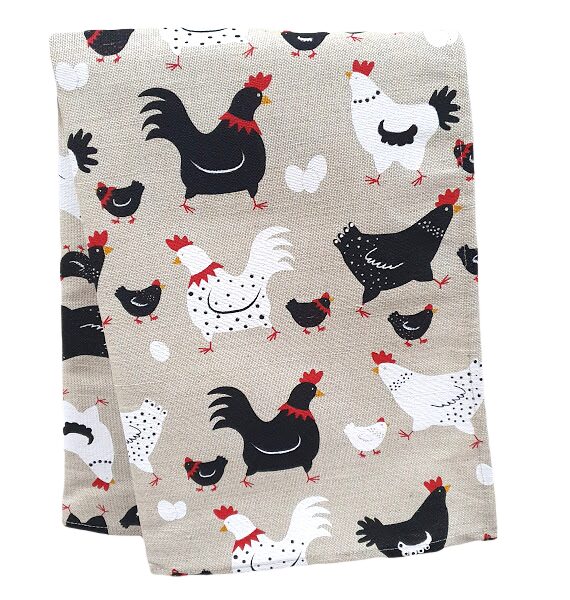Kitchen towel with print