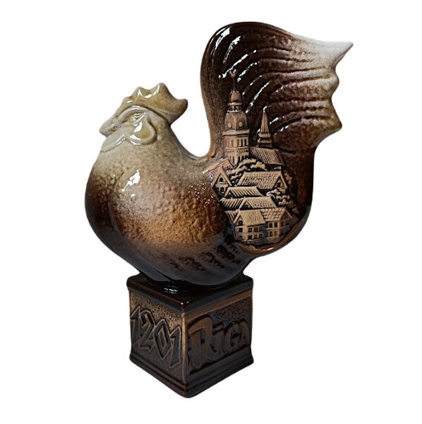 Ceramic figure - the rooster of Riga