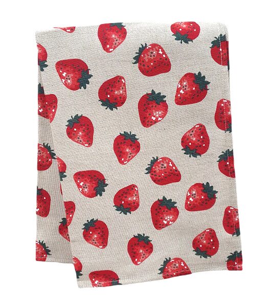 Kitchen towel with print