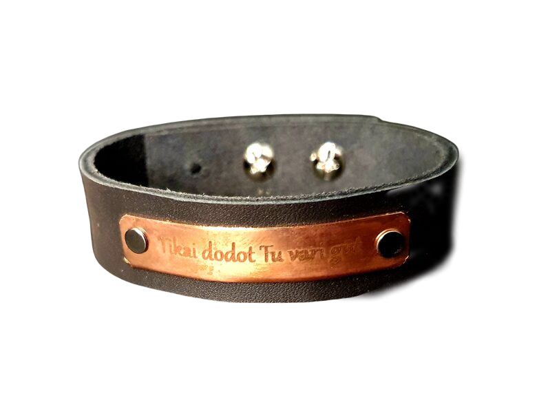 Leather bracelet KR4