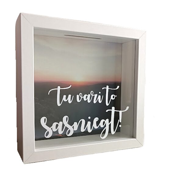 Wooden savings bank 18501120