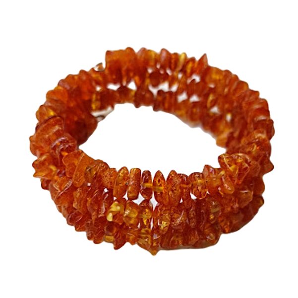 Amber bracelet - Spiral EA01