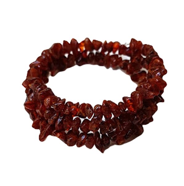 Amber bracelet - Spiral EA02
