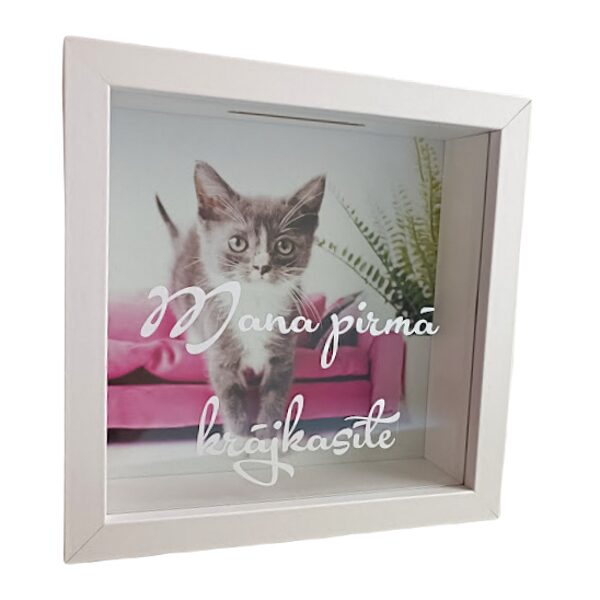 Wooden savings bank 1850182