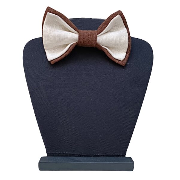 Tauriņš pieaugušajiem no linu auduma  