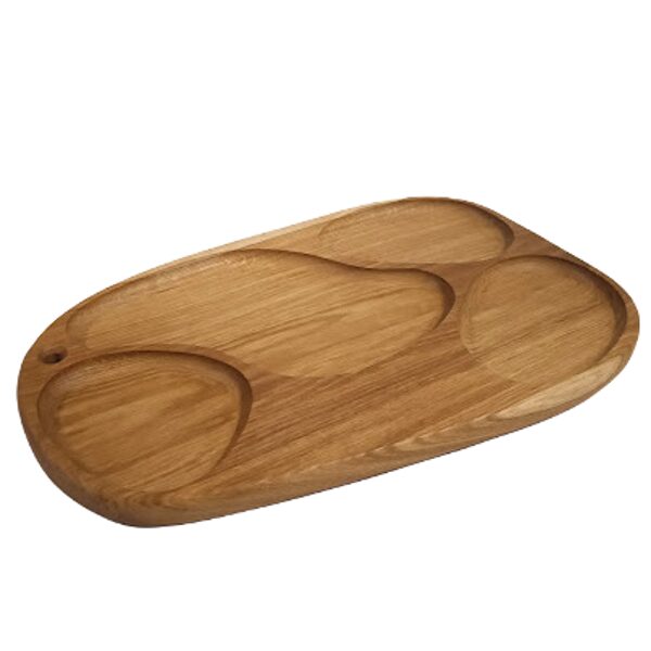 Wooden plate