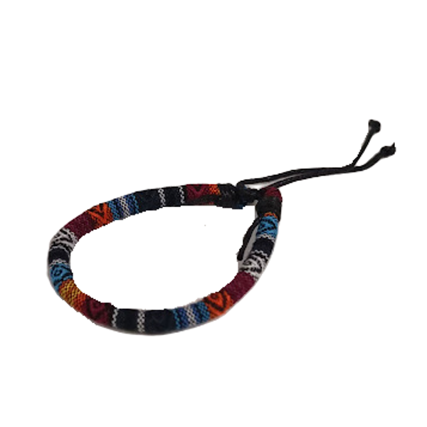 Fabric bracelet