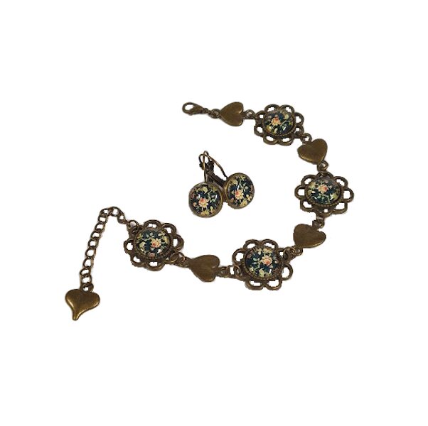 Bracelet with earrings MKDK3