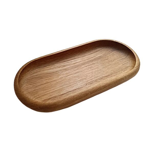 Wooden plate small
