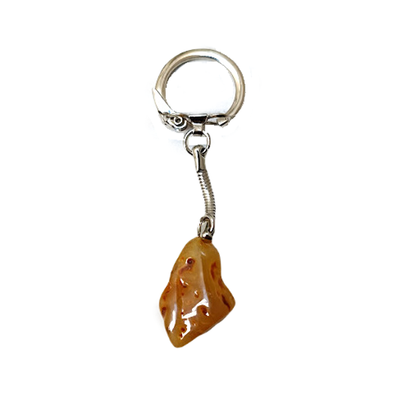 Keychain with amber EA09