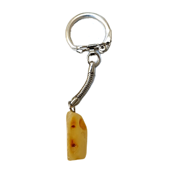 Keychain with amber EA10