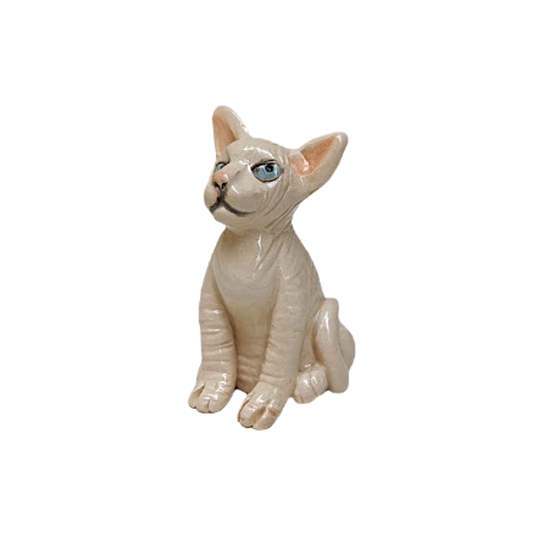 Keramikas figūra Kaķis Sfinkss