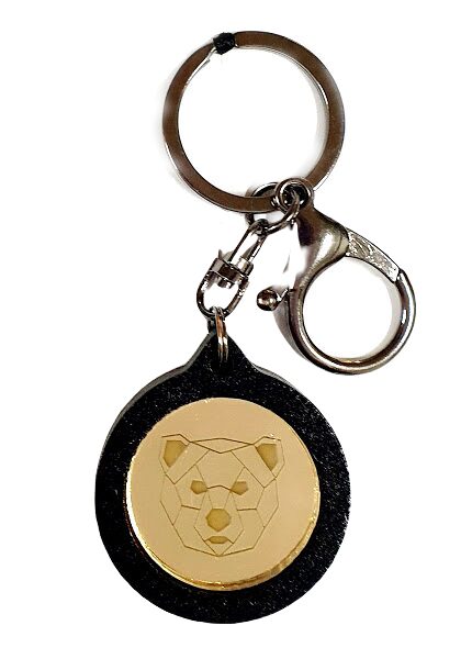 Key / bag pendant '' Bear ''