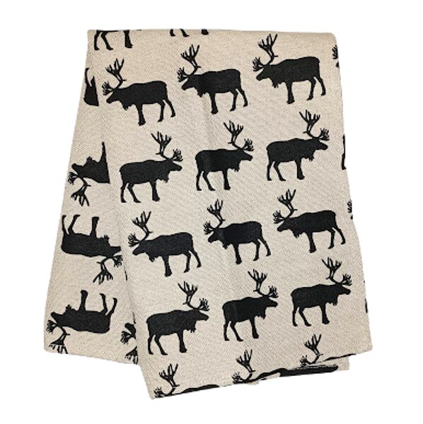 Kitchen towel with print Deer