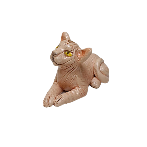 Keramikas figūra Kaķis Sfinkss