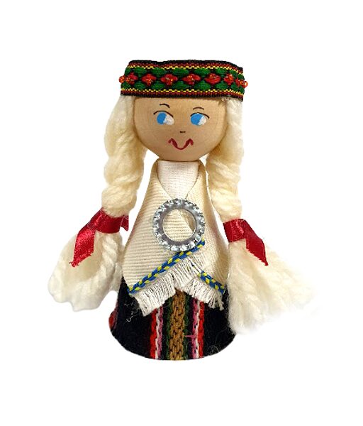 Doll in folk costume, large