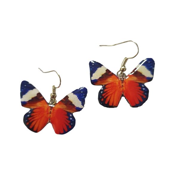 Earrings "Butterflies" No.8
