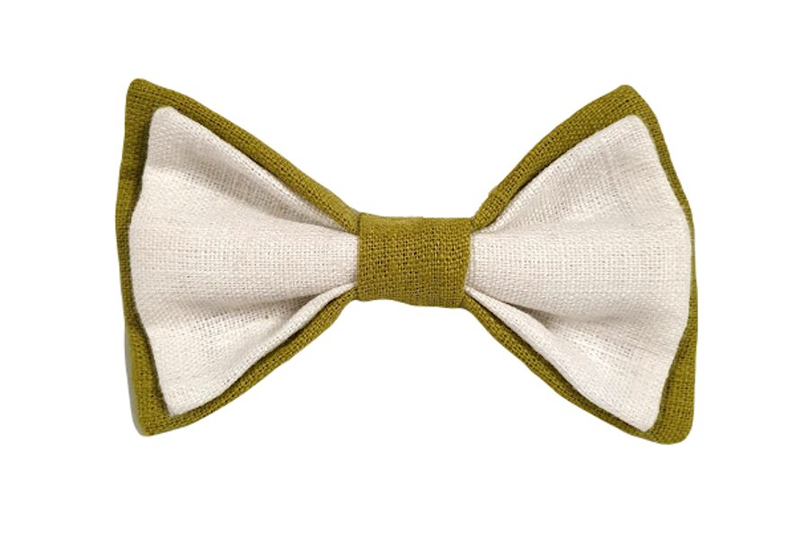 Tauriņš pieaugušajiem no linu auduma 